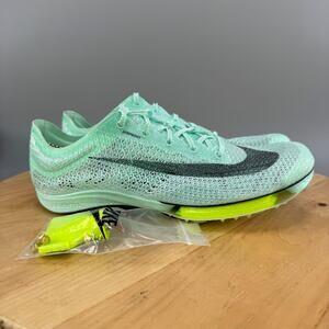 Nike Air Zoom Victory Mens Size 11.5 Track Cleats Spikes Mint Foam Volt NEW